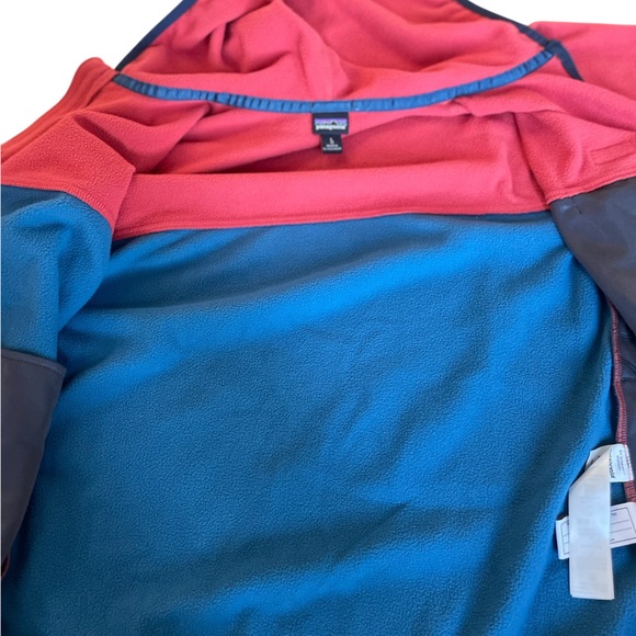 Patagonia Kids Full Zip Up Fleece Hooded Jacket - Picture 4 of 7